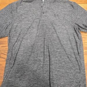 Under Armour Men's Gray Polo Shirt